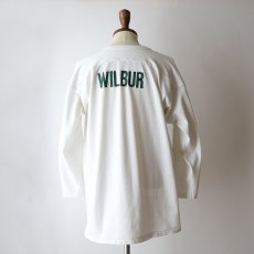 画像11: 80's RUSSELL W-PRINT CROPPED SLEEVE V NECK FOOTBALL TEE "VASHON SENIORS 1986" (11)