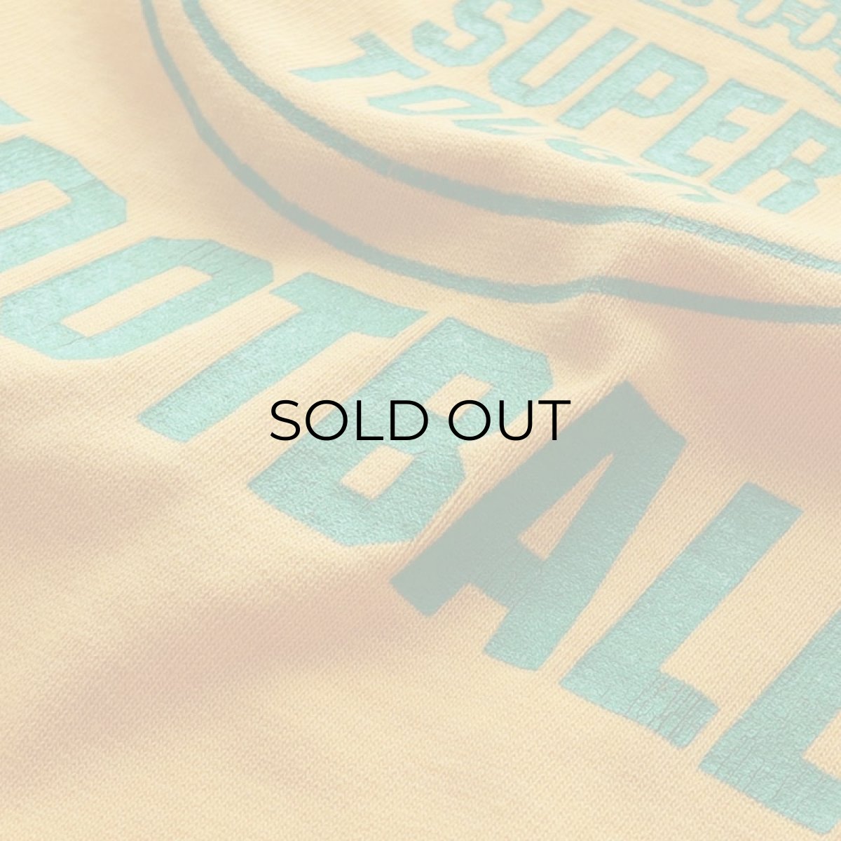 画像6: 70's RUSSELL W-PRINT CROPPED SLEEVE V NECK FOOTBALL TEE "TUMWATER FOOTBALL" (6)