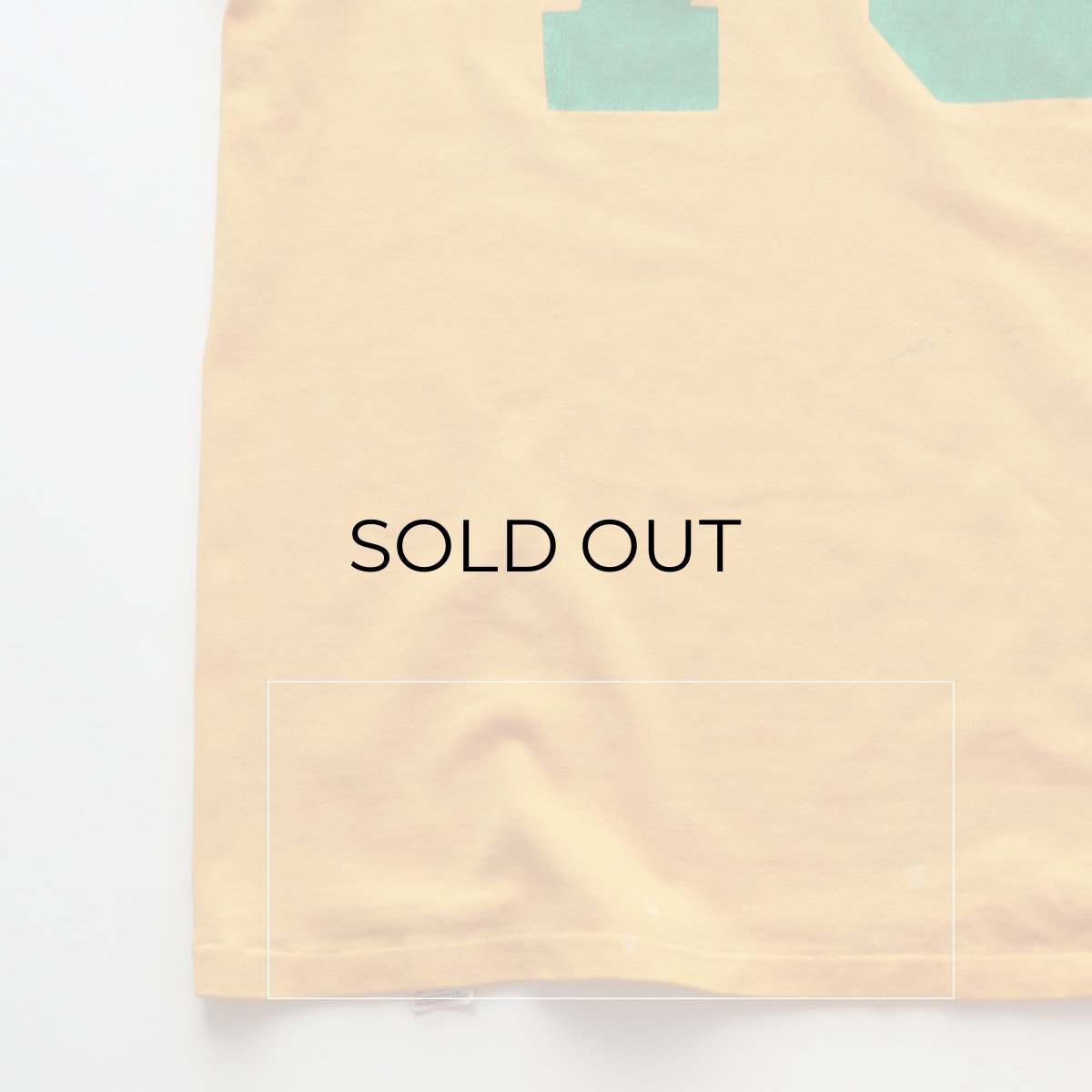 画像9: 70's RUSSELL W-PRINT CROPPED SLEEVE V NECK FOOTBALL TEE "TUMWATER FOOTBALL" (9)