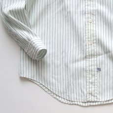 画像4: 90's Ralph Lauren COTTON BROAD STRIPE B/D SHIRT (4)