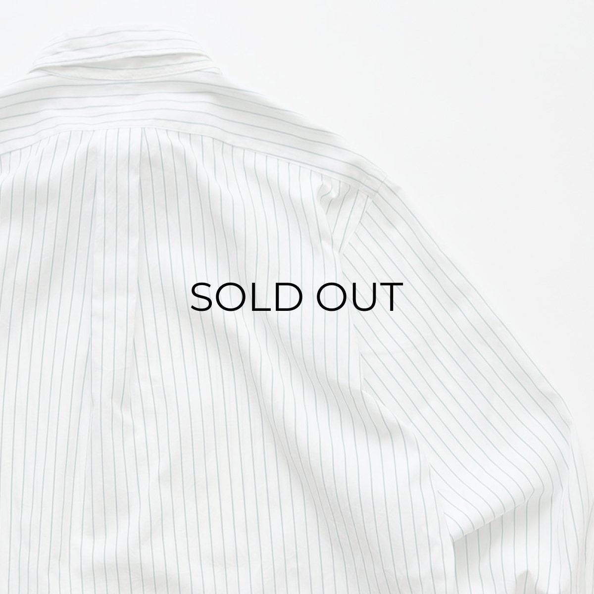 画像5: 90's Ralph Lauren COTTON BROAD STRIPE B/D SHIRT (5)