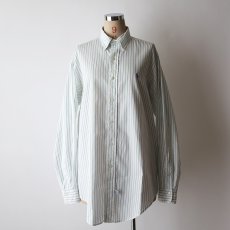 画像12: 90's Ralph Lauren COTTON BROAD STRIPE B/D SHIRT (12)