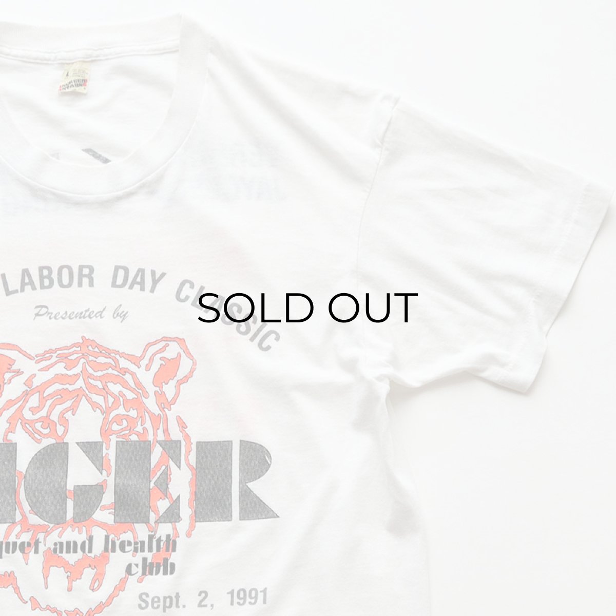 画像4: 90's SCREEN STARS W-PRINT S/S TEE "TIGER" (4)