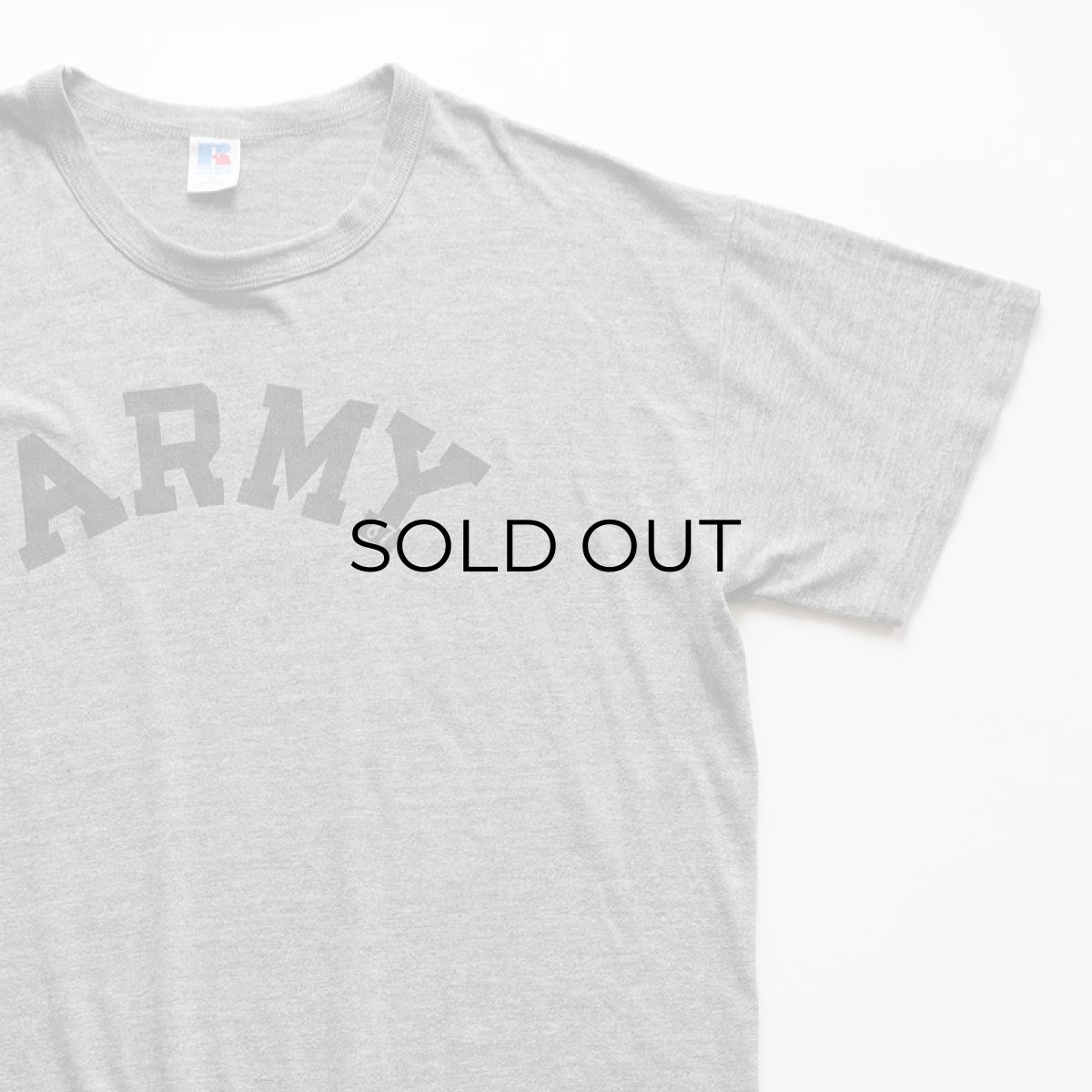 画像3: 80's RUSSELL PRINT S/S TEE "ARMY" (3)
