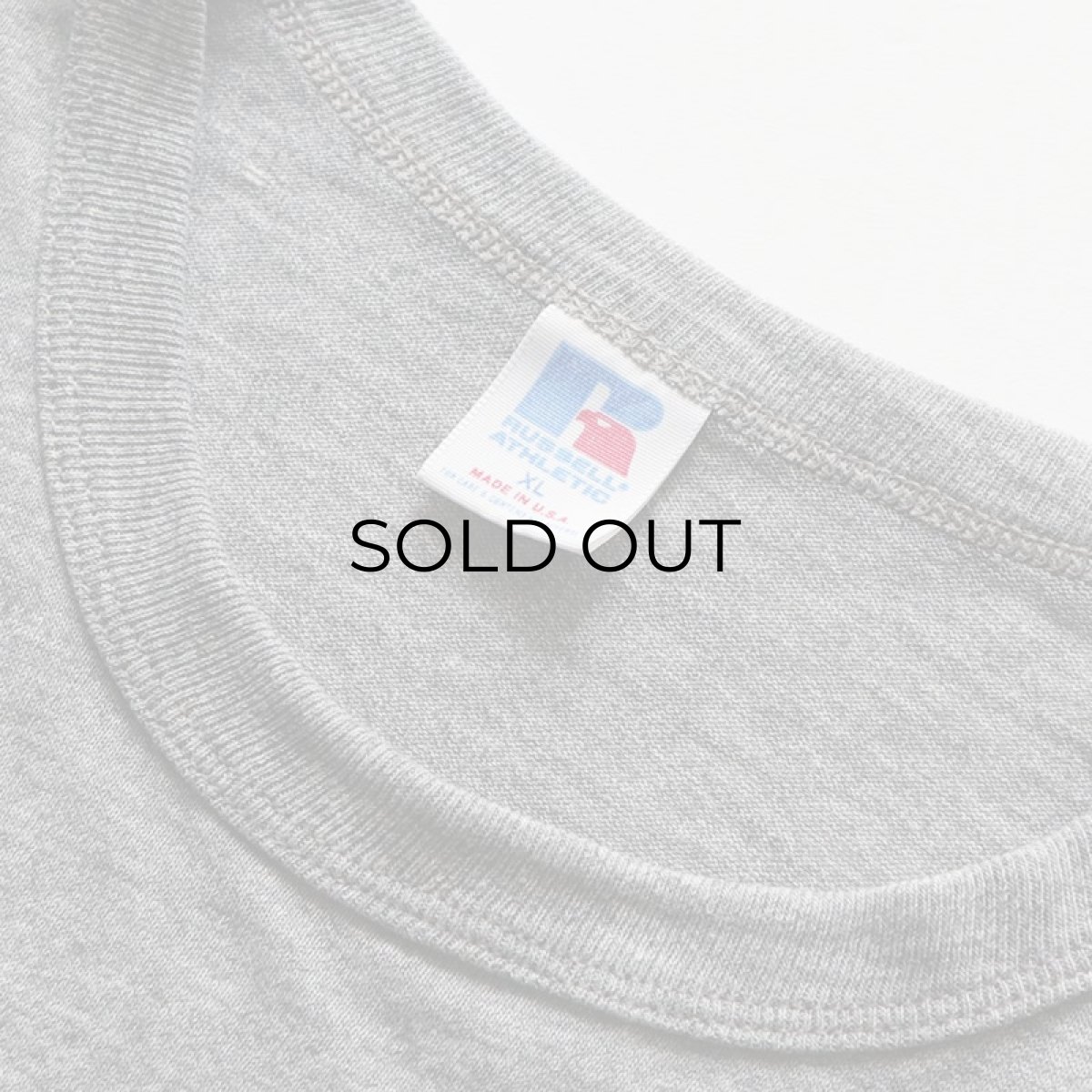 画像6: 80's RUSSELL PRINT S/S TEE "ARMY" (6)