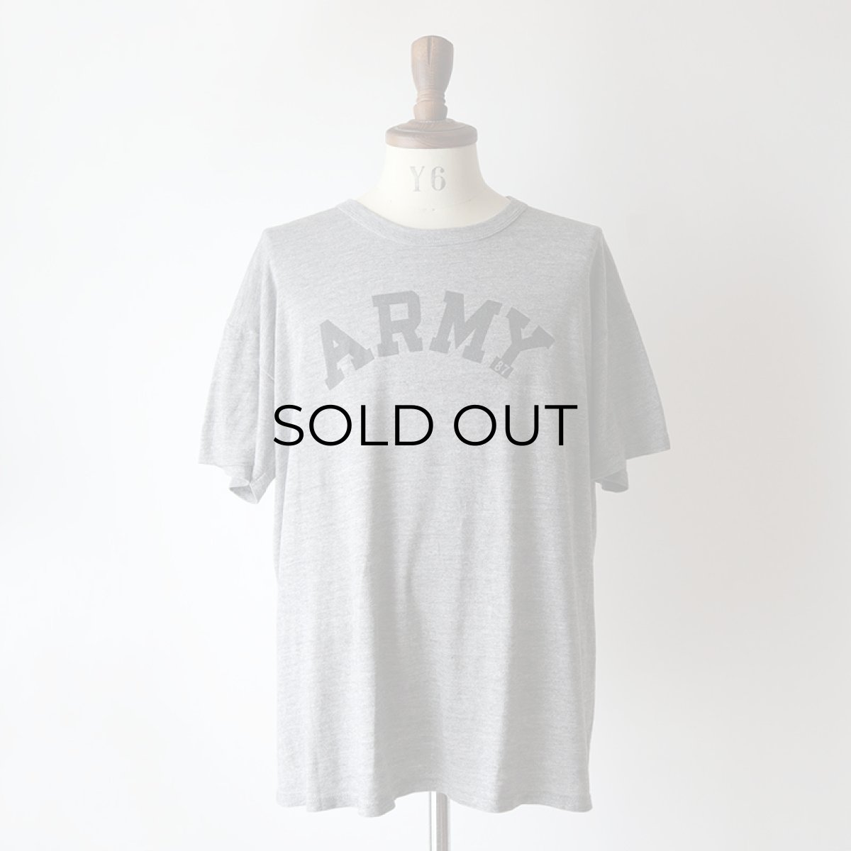 画像8: 80's RUSSELL PRINT S/S TEE "ARMY" (8)