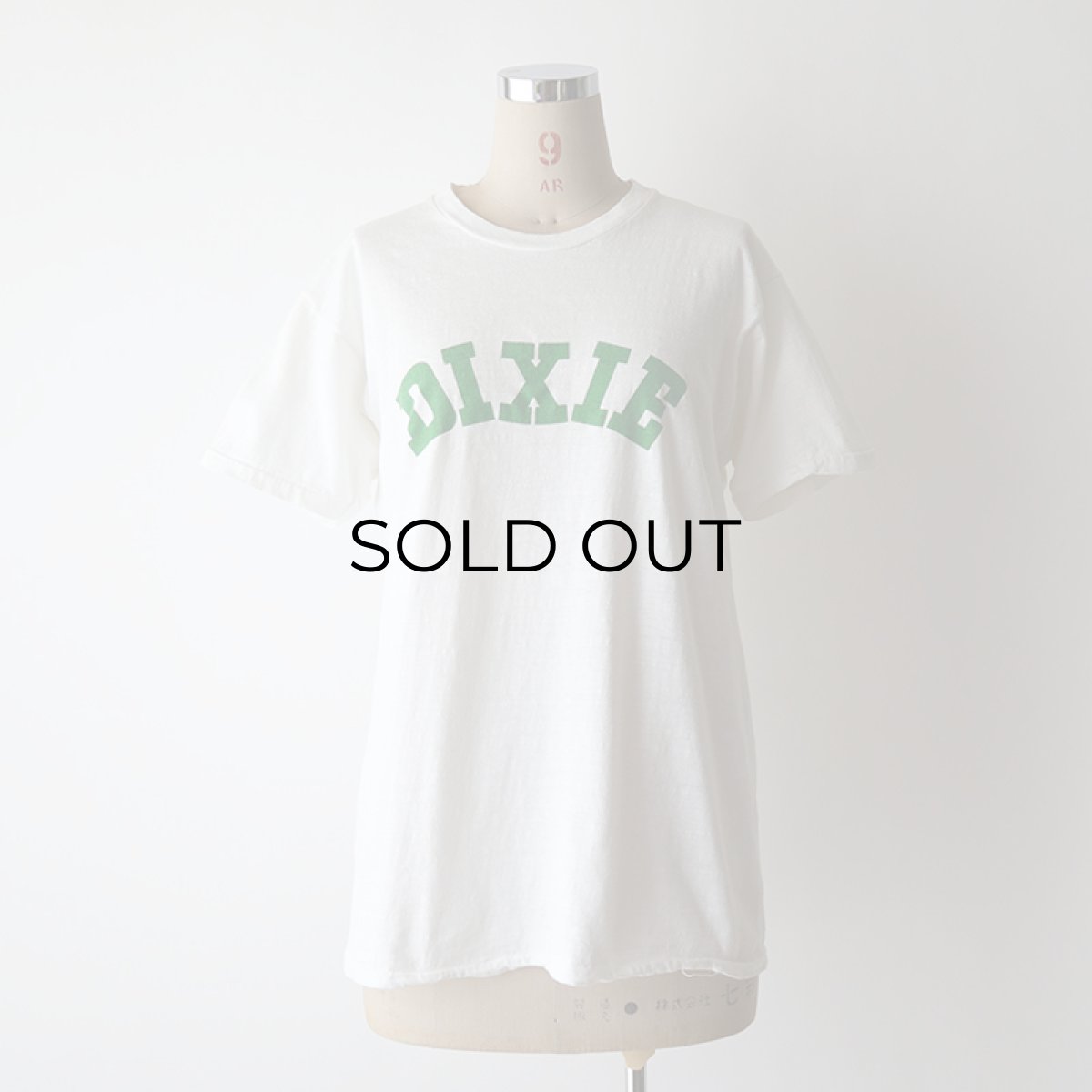 画像13: 70's UNKNOWN BRAND COTTON PRINT S/S TEE "DIXIE" (13)