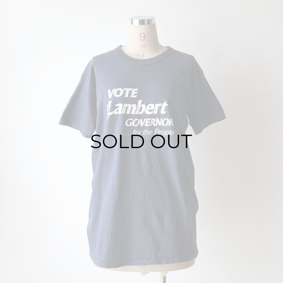 画像10: 〜80's RUSSELL COTTON PRINT S/S TEE "VOTE Lambert" (10)