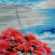 画像11: 50's POLYNESIAN Sportswear RAYON CREPE ALL OVER PATTERN LOOP COLLAR S/S HAWAIIAN SHIRT "MINT CONDITION" (11)
