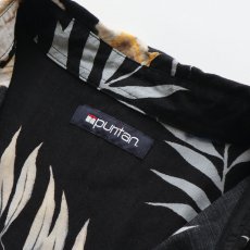 画像6: 90's puritan RAYON ALL OVER PATTERN S/S BOX SHIRT (6)