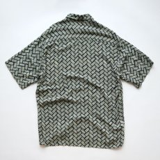 画像2: 〜90's CAMPIA RAYON ALL OVER PATTERN S/S BOX SHIRT (2)