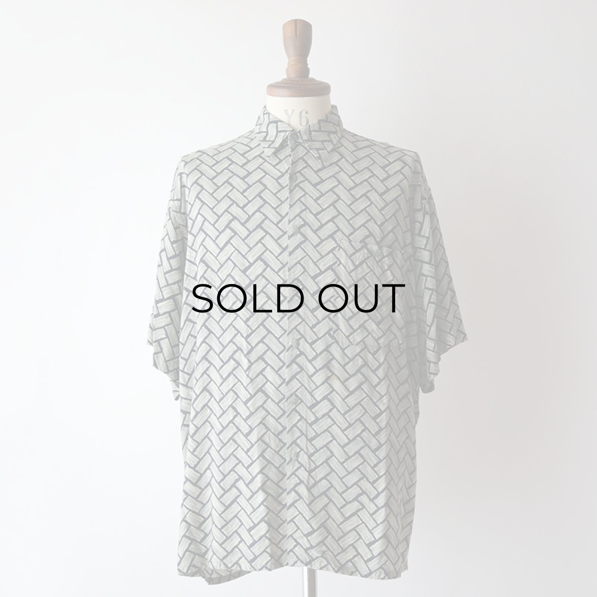 画像9: 〜90's CAMPIA RAYON ALL OVER PATTERN S/S BOX SHIRT (9)