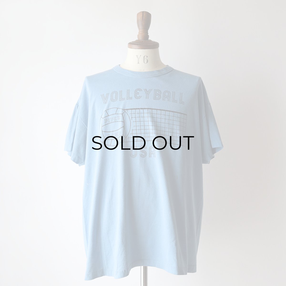 画像11: 〜80's RUSSELL W-PRINT S/S TEE "VOLLEYBALL USA" (11)