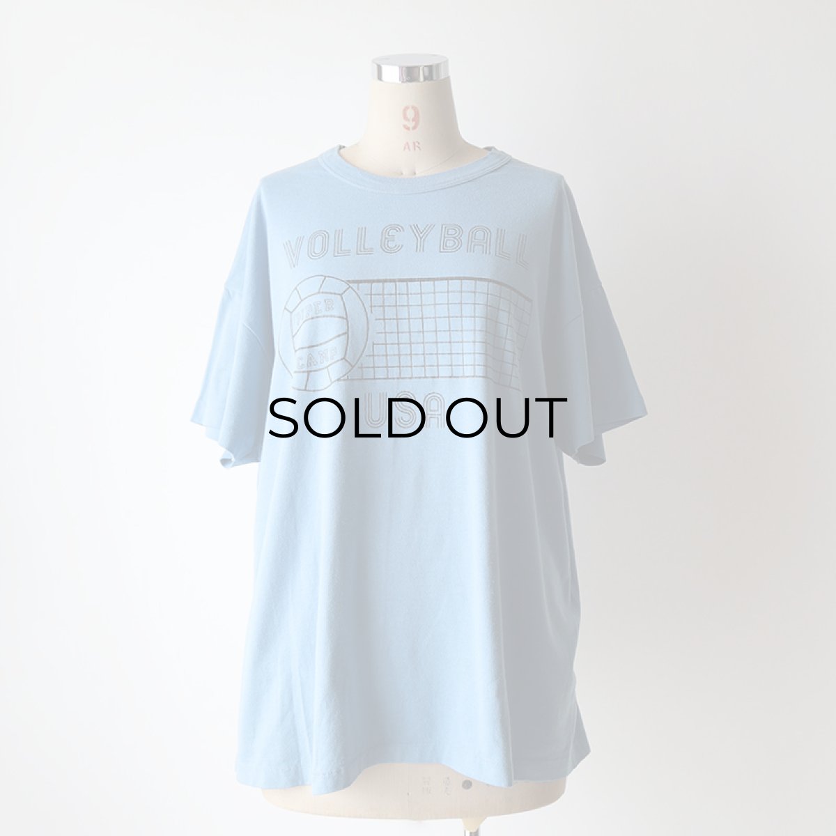 画像14: 〜80's RUSSELL W-PRINT S/S TEE "VOLLEYBALL USA" (14)