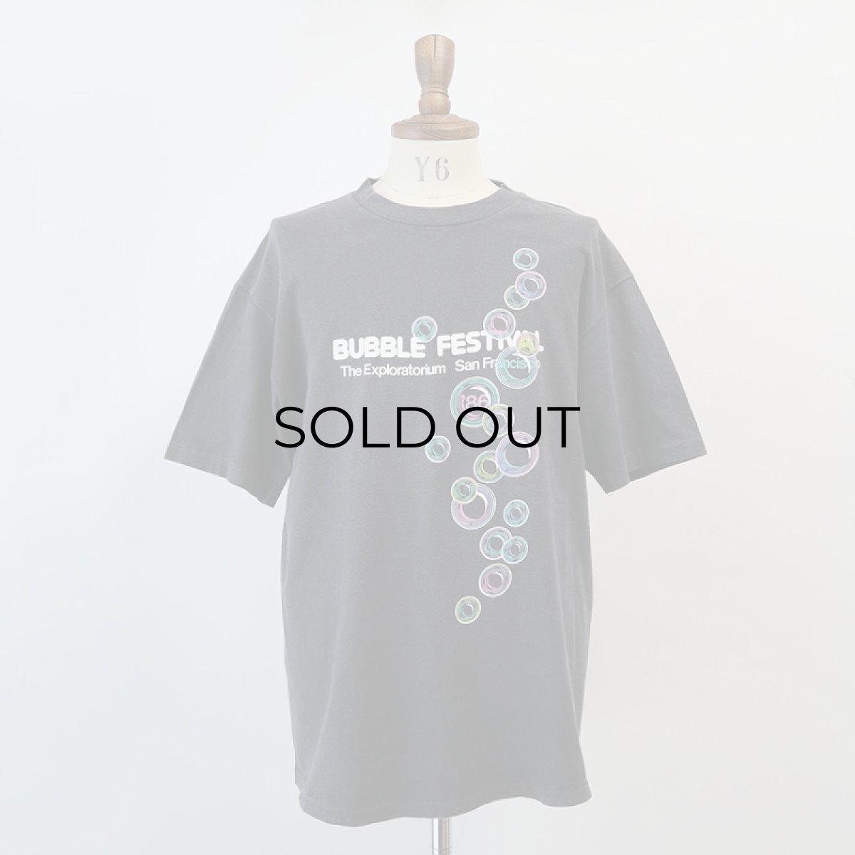 画像11: 80's Hanes COTTON W-PRINT S/S TEE "BUBBLE FESTIVAL '86" "MADE IN USA" (11)