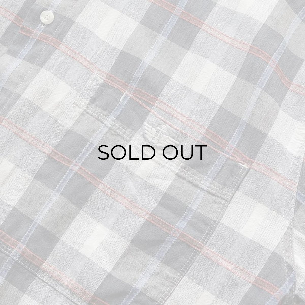 画像7: 〜90's DOCKERS by LEVI'S COTTON CHECK S/S REGULAR COLLAR SHIRT (7)