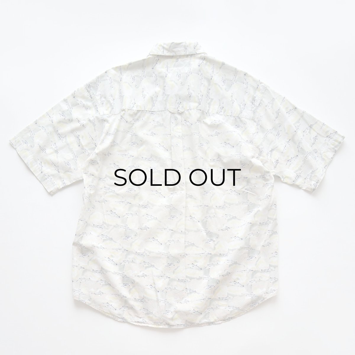 画像2: 90's Columbia COTTON ALL OVER PATTERN S/S B/D SHIRT (2)