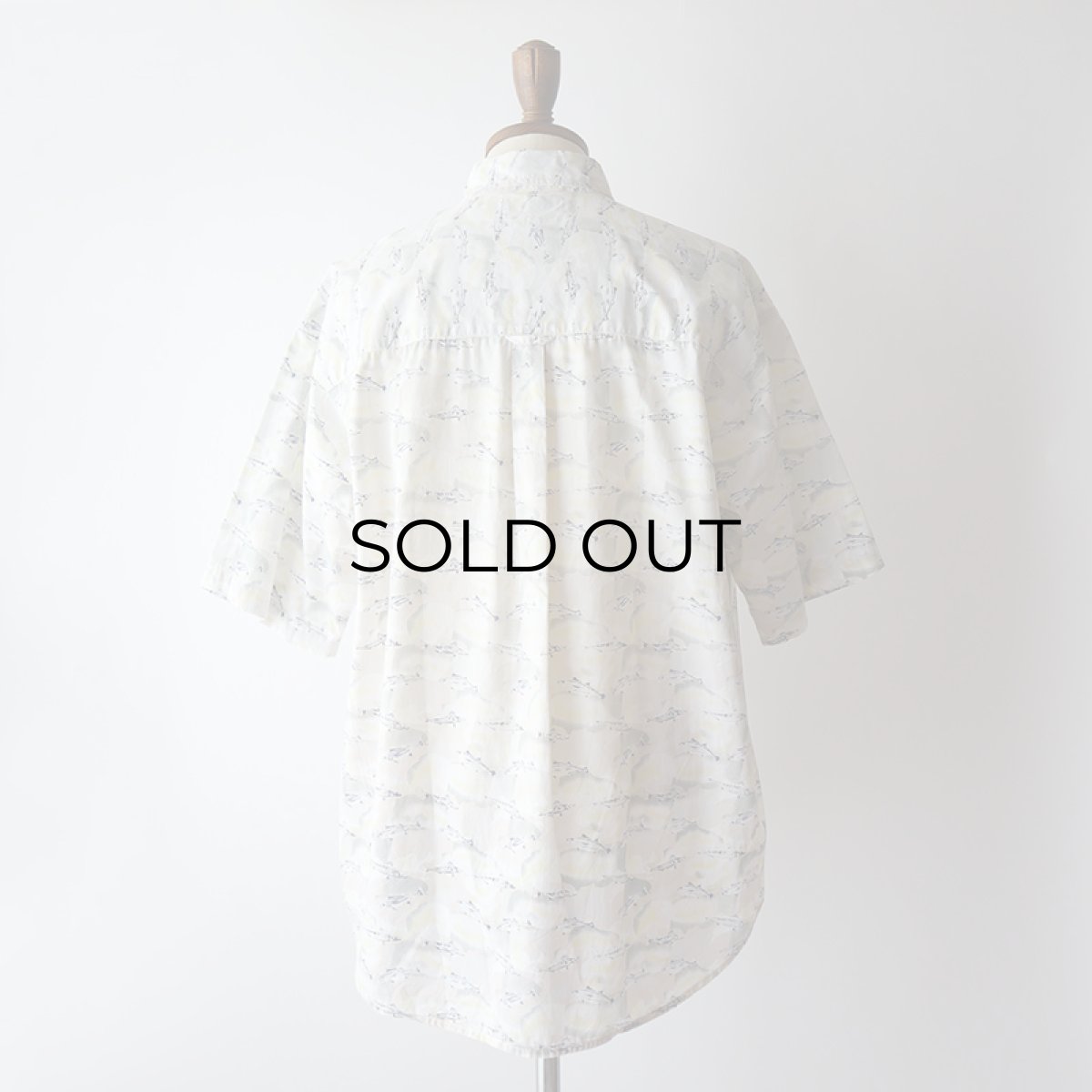 画像11: 90's Columbia COTTON ALL OVER PATTERN S/S B/D SHIRT (11)