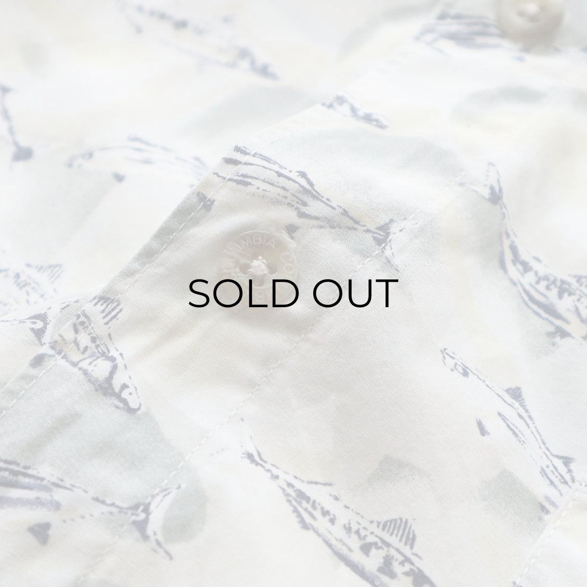 画像7: 90's Columbia COTTON ALL OVER PATTERN S/S B/D SHIRT (7)