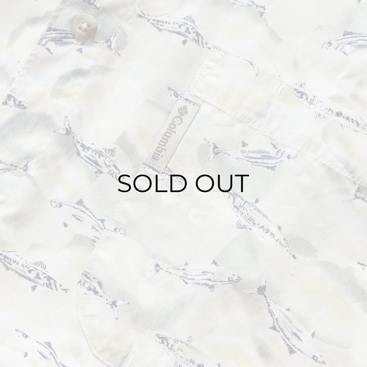 画像8: 90's Columbia COTTON ALL OVER PATTERN S/S B/D SHIRT (8)