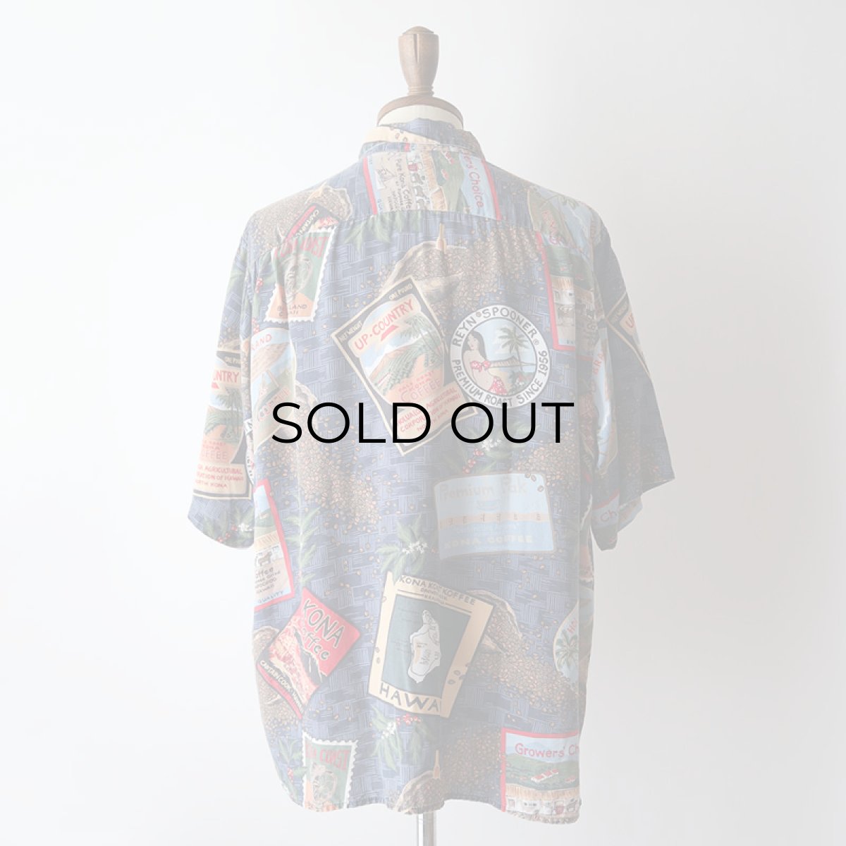 画像12: 80's-90's reyn spooner RAYON ALL OVER PATTERN S/S HAWAIIAN BOX SHIRT (12)