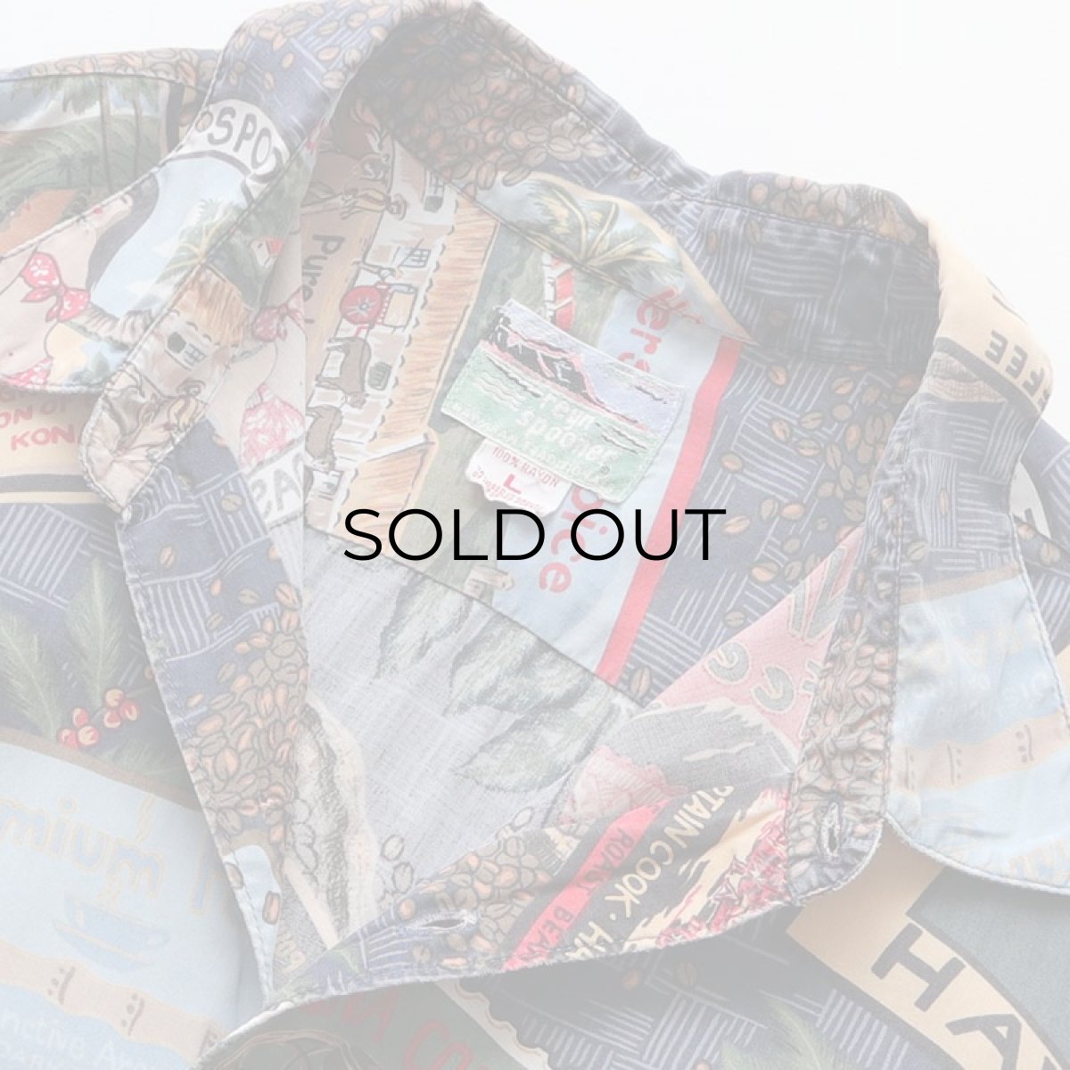 画像6: 80's-90's reyn spooner RAYON ALL OVER PATTERN S/S HAWAIIAN BOX SHIRT (6)