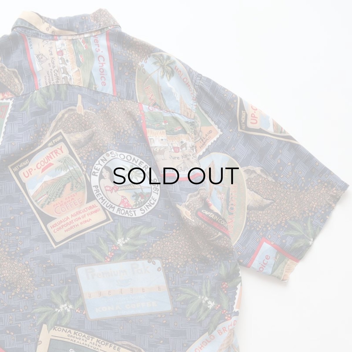画像5: 80's-90's reyn spooner RAYON ALL OVER PATTERN S/S HAWAIIAN BOX SHIRT (5)