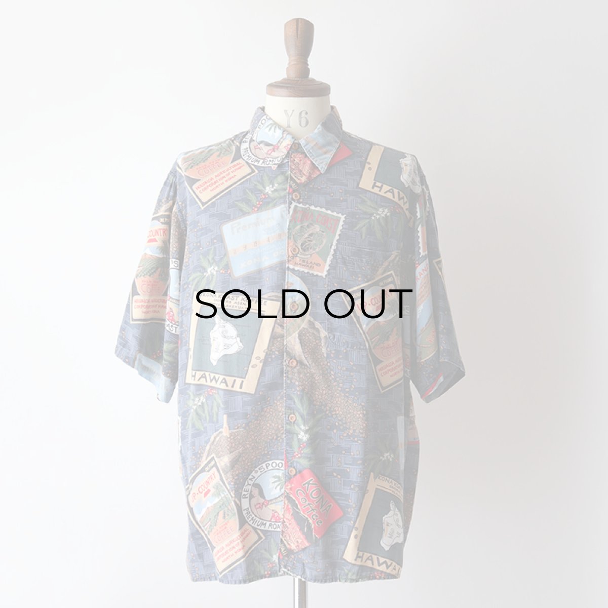 画像10: 80's-90's reyn spooner RAYON ALL OVER PATTERN S/S HAWAIIAN BOX SHIRT (10)