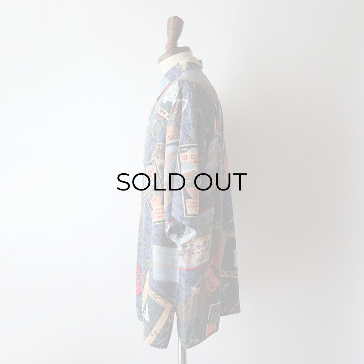 画像11: 80's-90's reyn spooner RAYON ALL OVER PATTERN S/S HAWAIIAN BOX SHIRT (11)