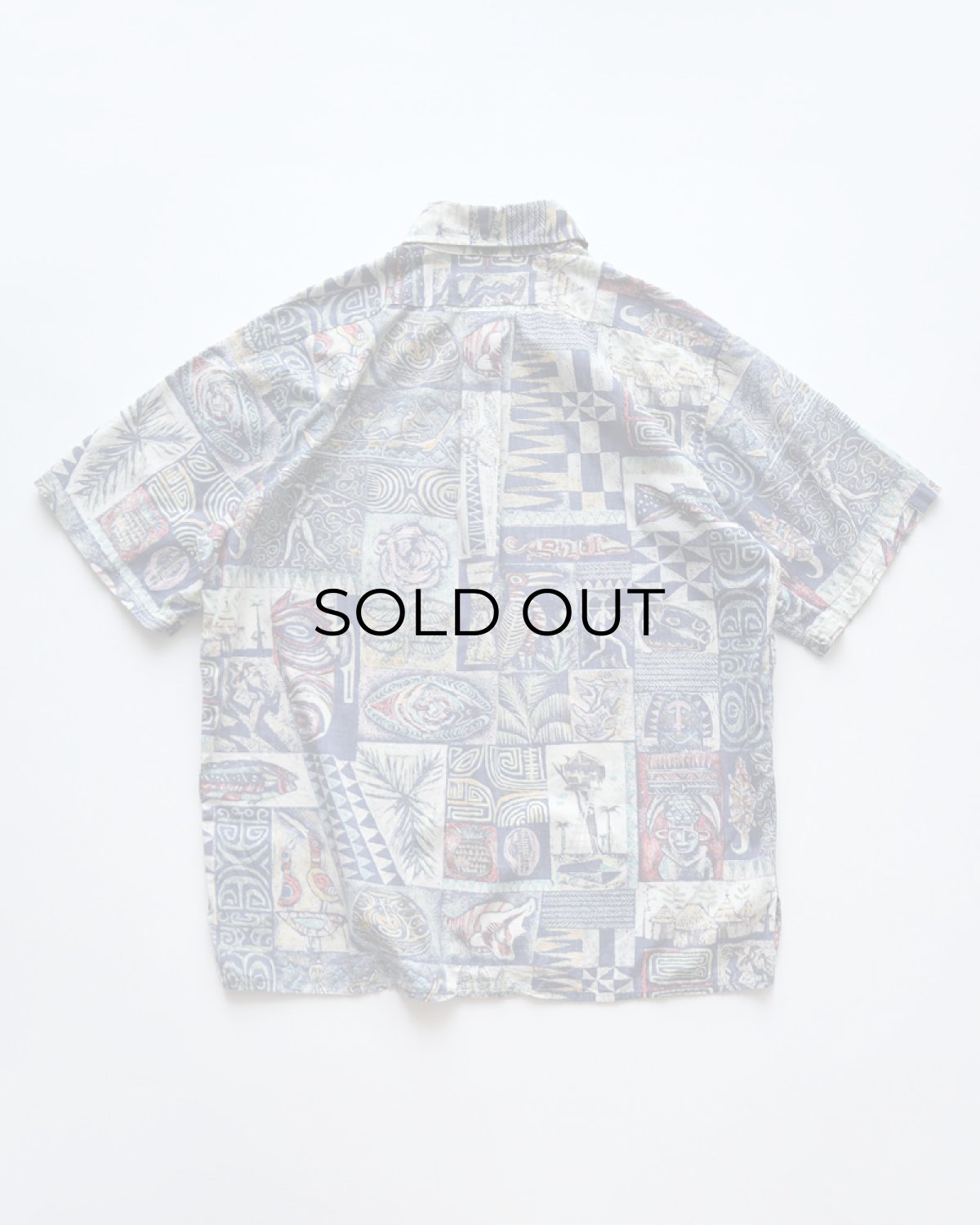画像3: 〜90's reyn spooner COTTON ALL OVER PATTERN S/S HAWAIIAN SHIRT (3)