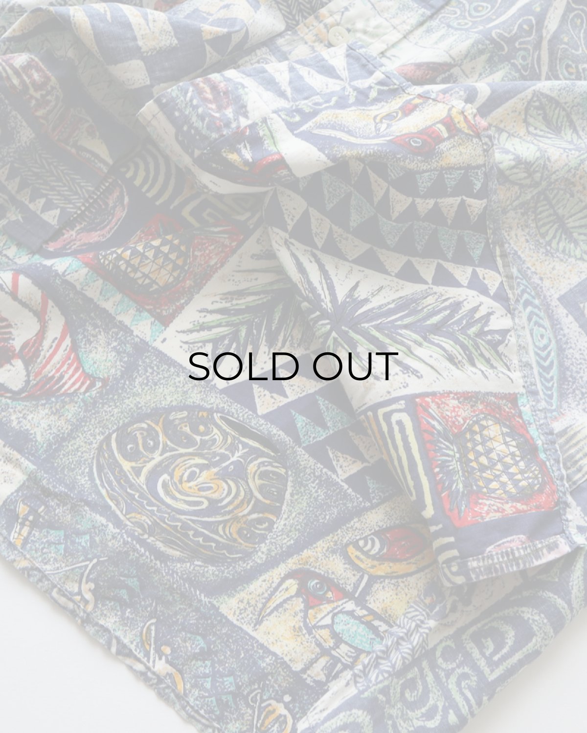 画像11: 〜90's reyn spooner COTTON ALL OVER PATTERN S/S HAWAIIAN SHIRT (11)