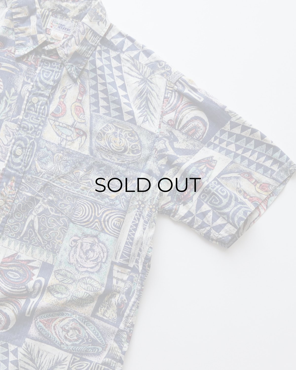 画像4: 〜90's reyn spooner COTTON ALL OVER PATTERN S/S HAWAIIAN SHIRT (4)