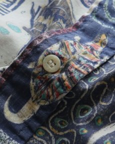 画像10: 〜90's reyn spooner COTTON ALL OVER PATTERN S/S HAWAIIAN SHIRT (10)