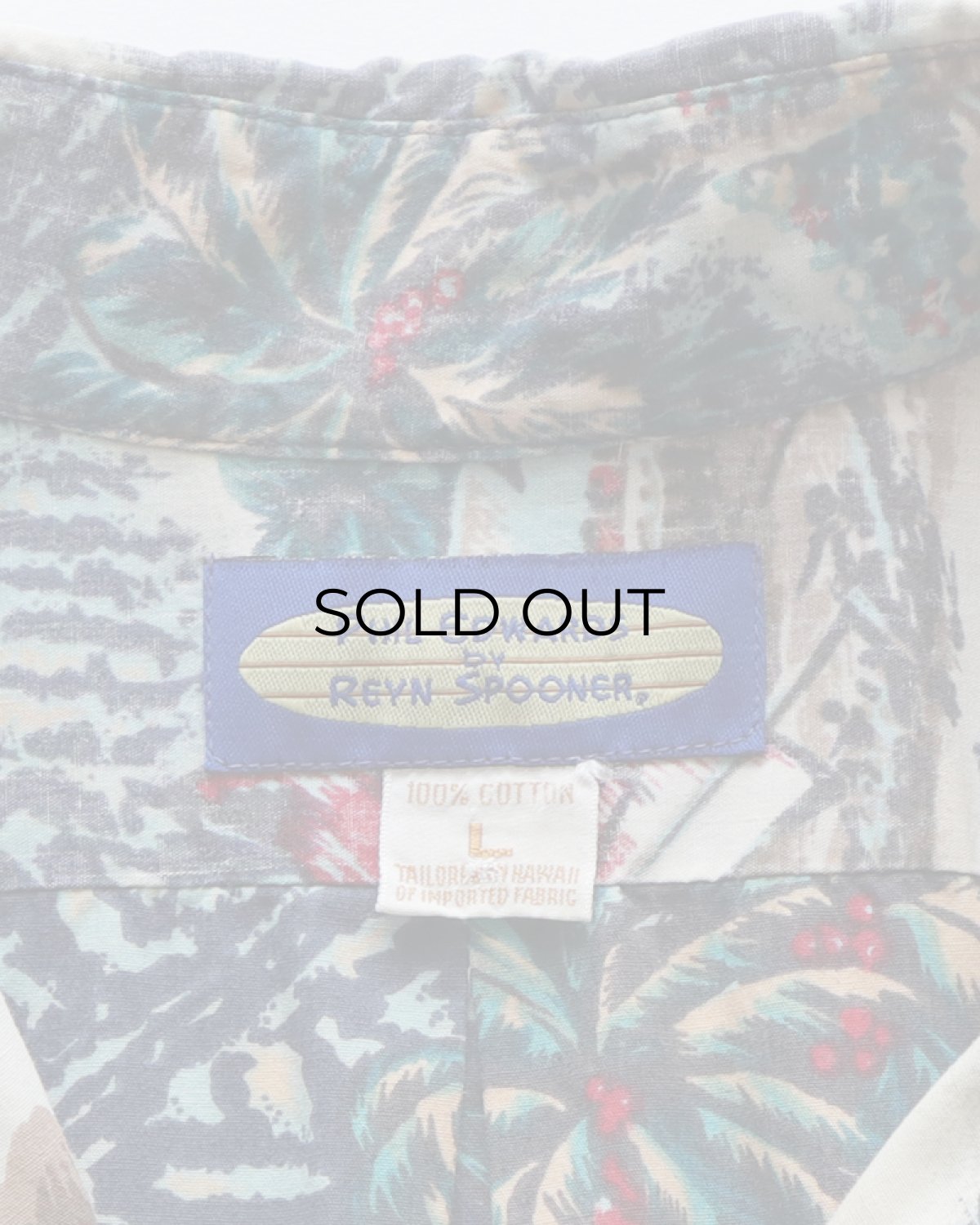 画像7: 〜90's PHIL EDWARDS by REYN SPOONER COTTON ALL OVER PATTERN S/S HAWAIIAN SHIRT (7)