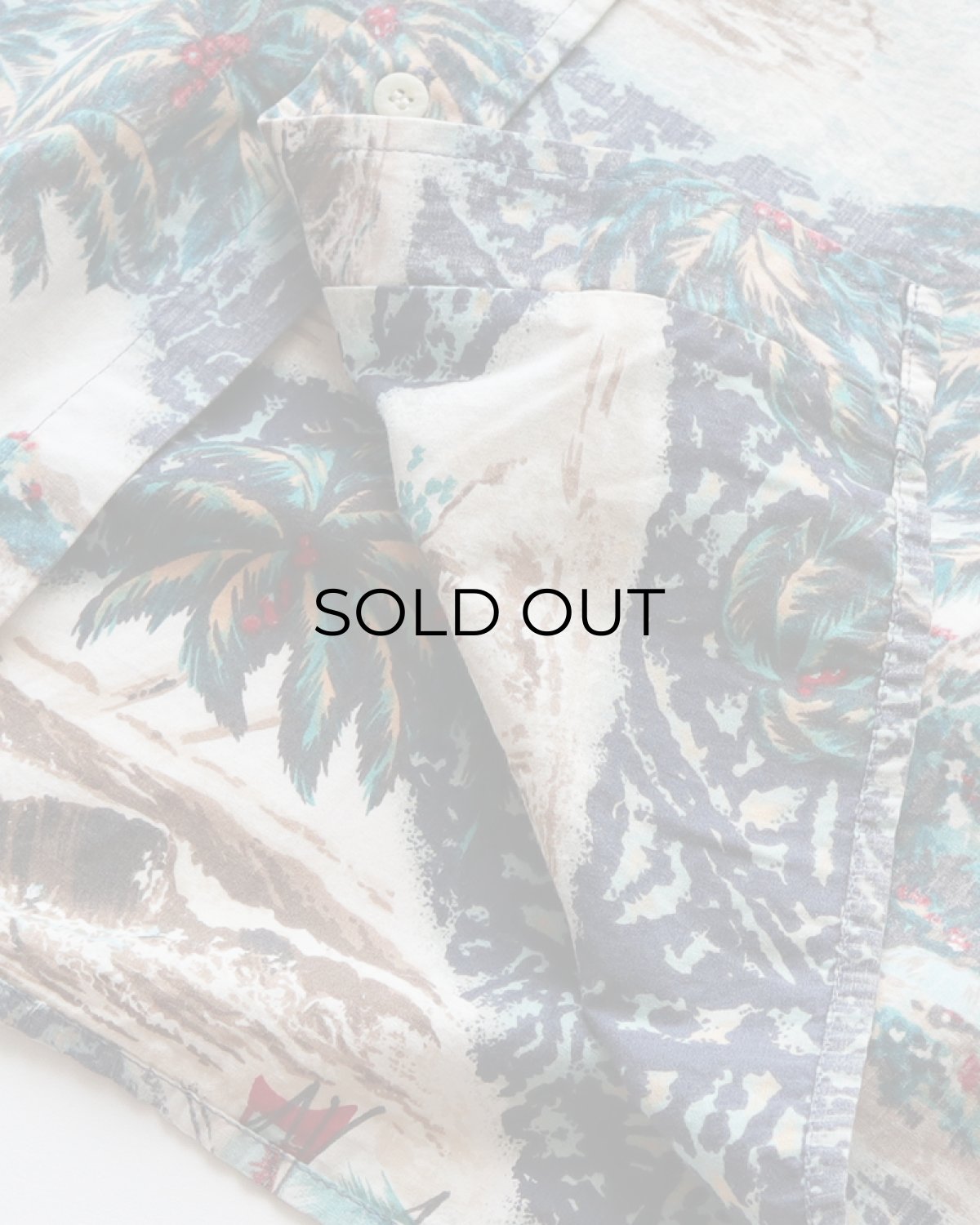 画像8: 〜90's PHIL EDWARDS by REYN SPOONER COTTON ALL OVER PATTERN S/S HAWAIIAN SHIRT (8)