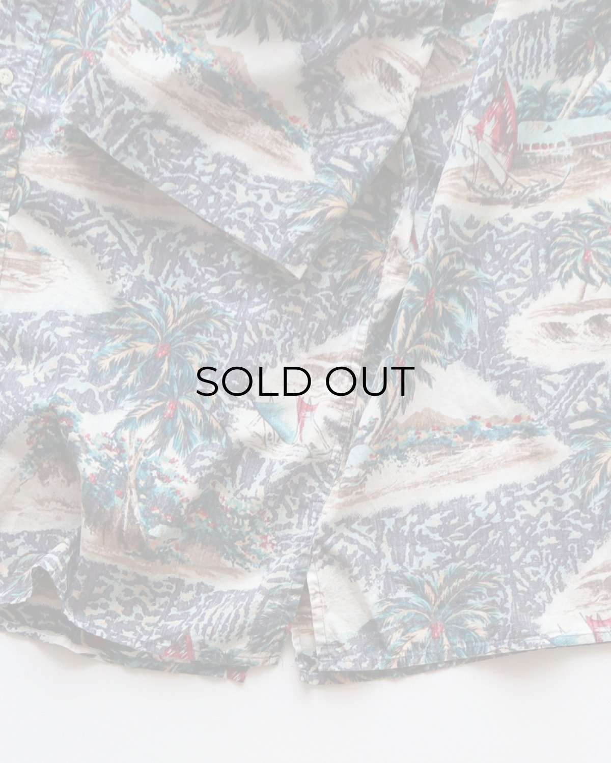 画像6: 〜90's PHIL EDWARDS by REYN SPOONER COTTON ALL OVER PATTERN S/S HAWAIIAN SHIRT (6)