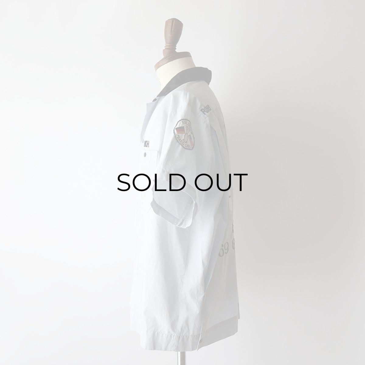 画像19: 〜70's Smoky COTTON EMBROIDERED S/S LOOP COLLAR BOWLING SHIRT "F-TROOP" (19)