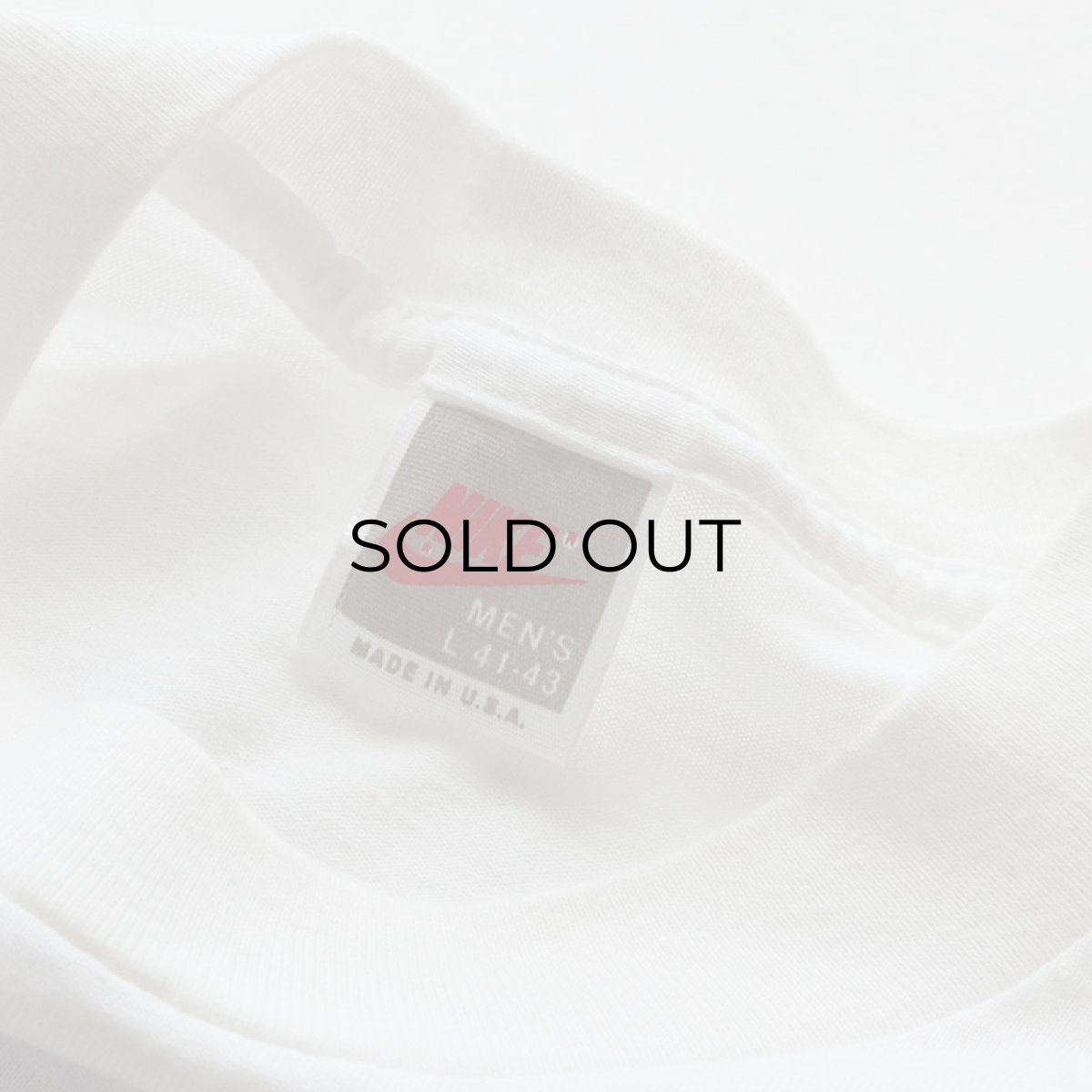 画像7: 90's NIKE W-PRINT S/S TEE "The Bite" "MADE IN USA" (7)