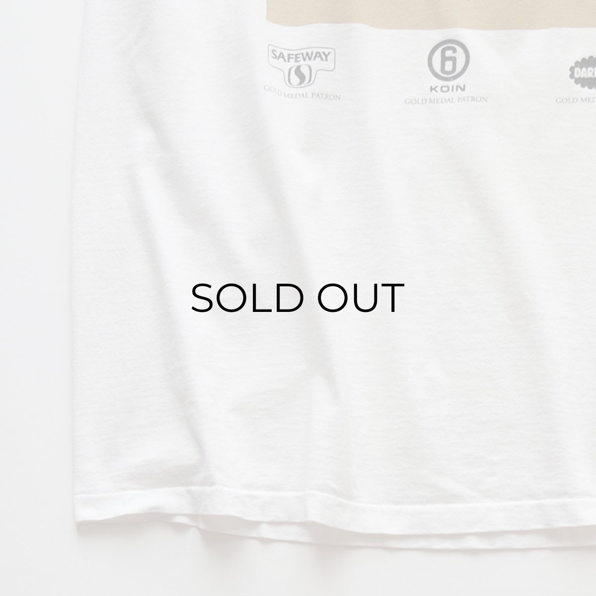 画像5: 90's NIKE COTTON W-PRINT S/S TEE "STATE GAMES OF OREGON 1993" "JUST DO IT" "MADE IN USA" (5)