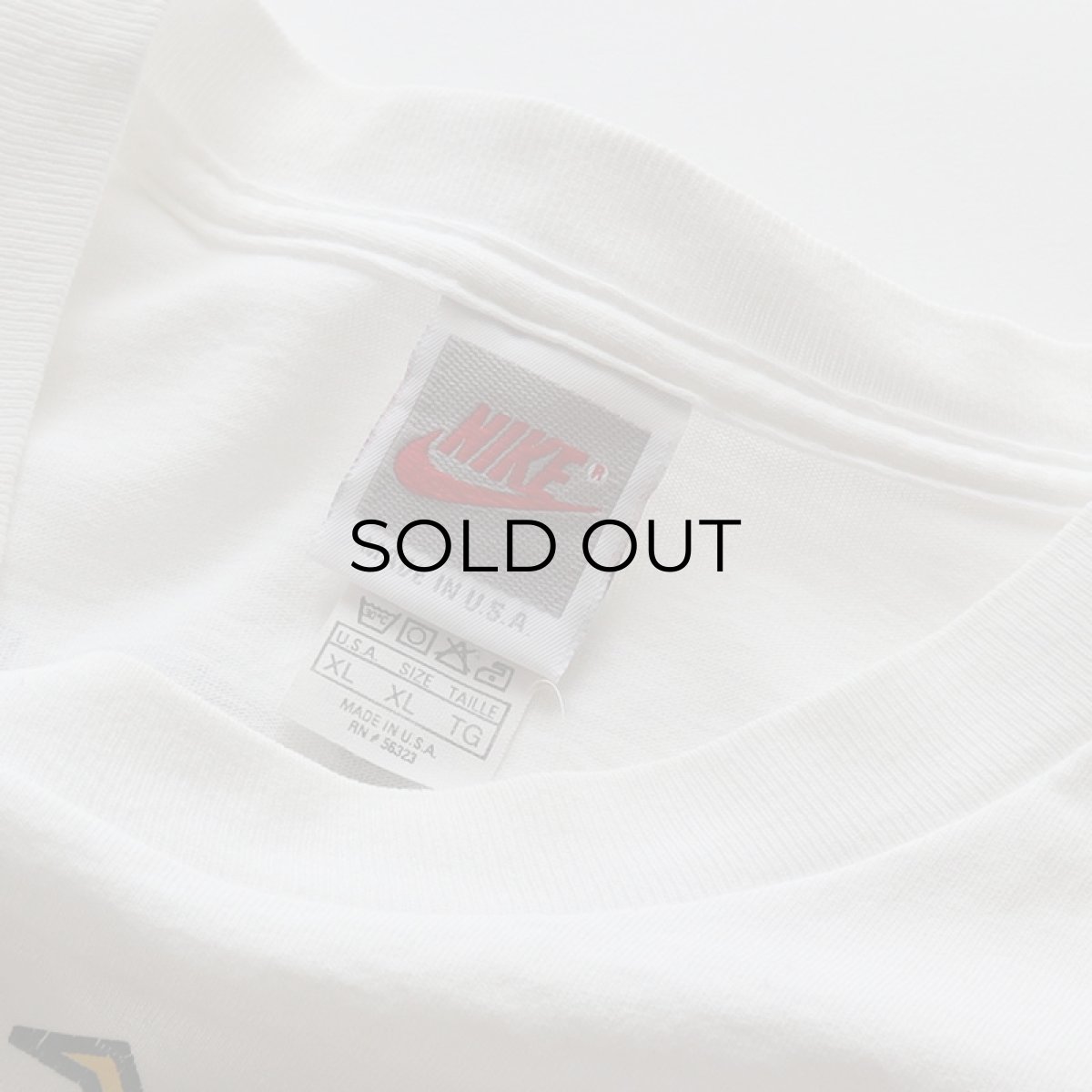 画像8: 90's NIKE COTTON W-PRINT S/S TEE "STATE GAMES OF OREGON 1993" "JUST DO IT" "MADE IN USA" (8)