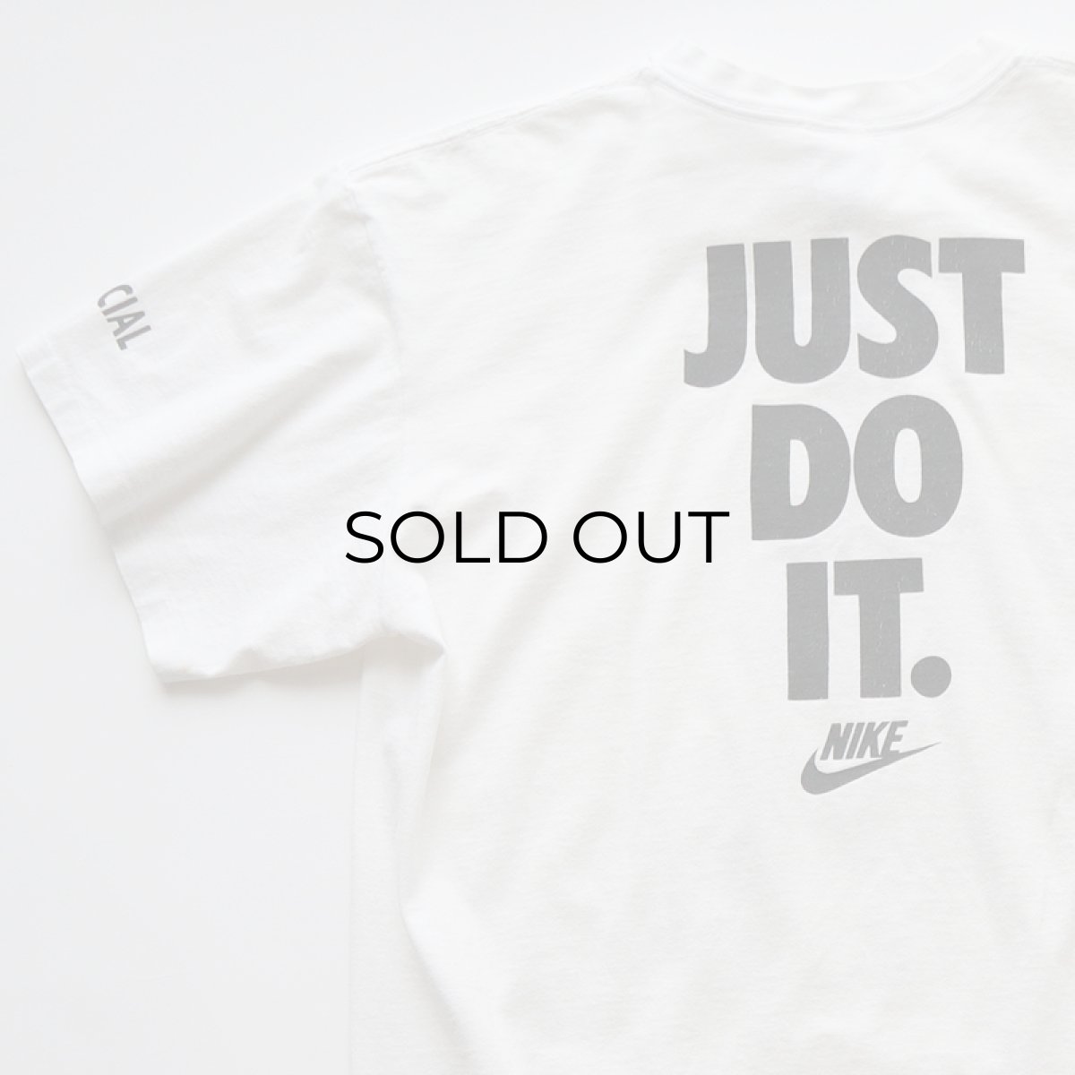 画像6: 90's NIKE COTTON W-PRINT S/S TEE "STATE GAMES OF OREGON 1993" "JUST DO IT" "MADE IN USA" (6)