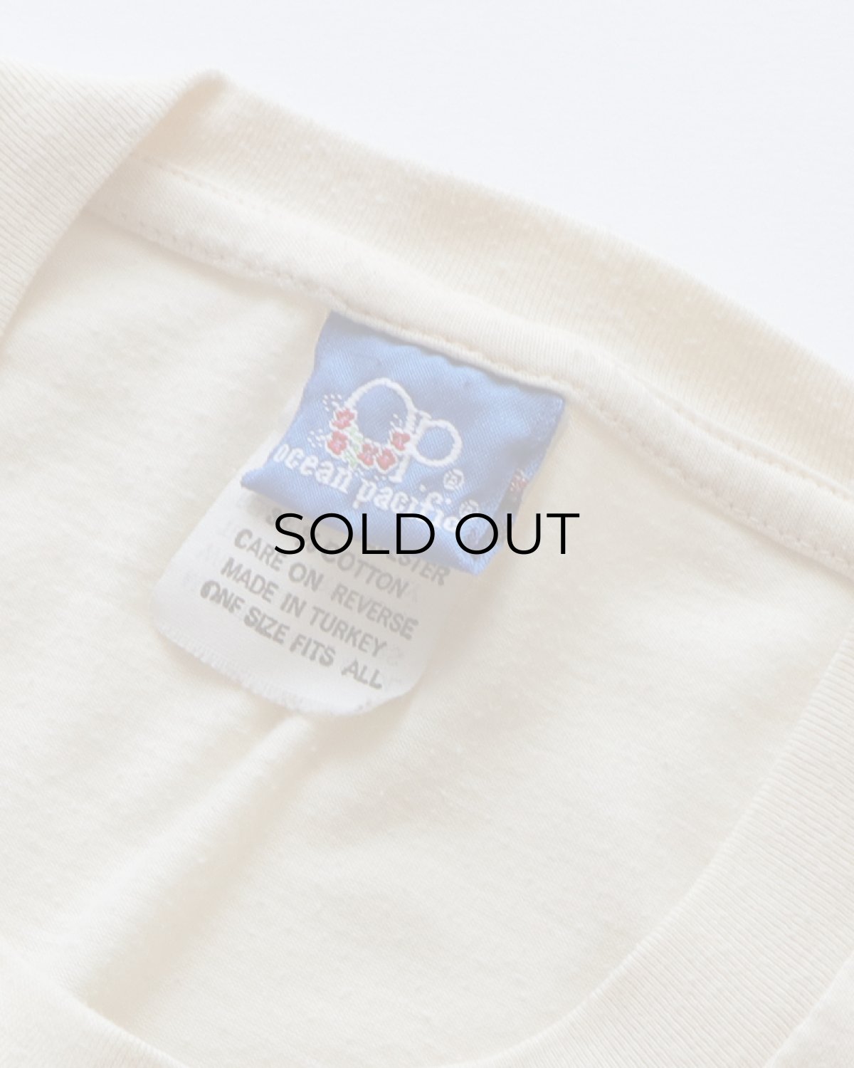 画像9: 80's Ocean Pacific W-PRINT S/S POCKET TEE "Team USA" "MADE IN TURKEY" (9)