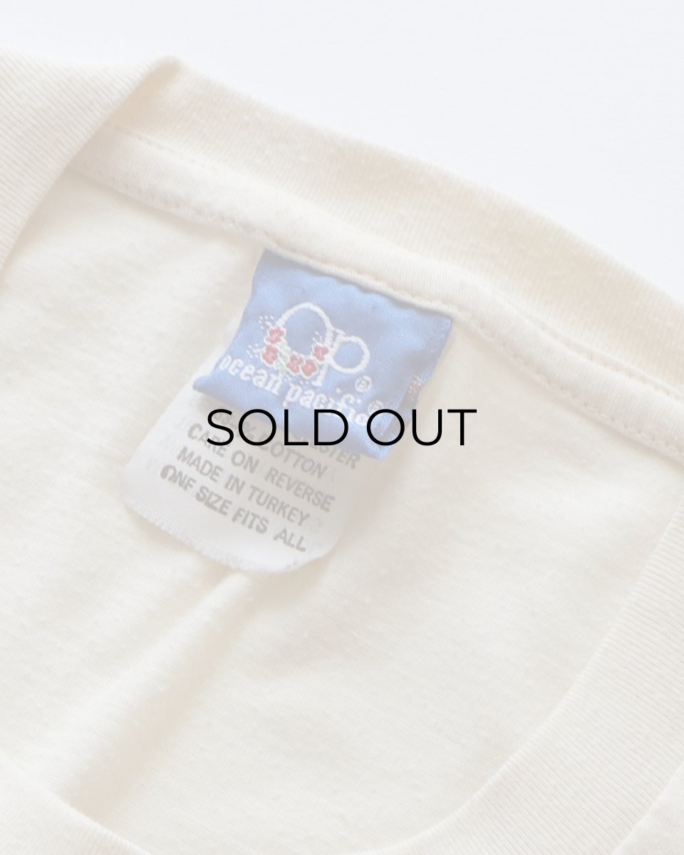 画像9: 80's Ocean Pacific W-PRINT S/S POCKET TEE "Team USA" "MADE IN TURKEY" (9)