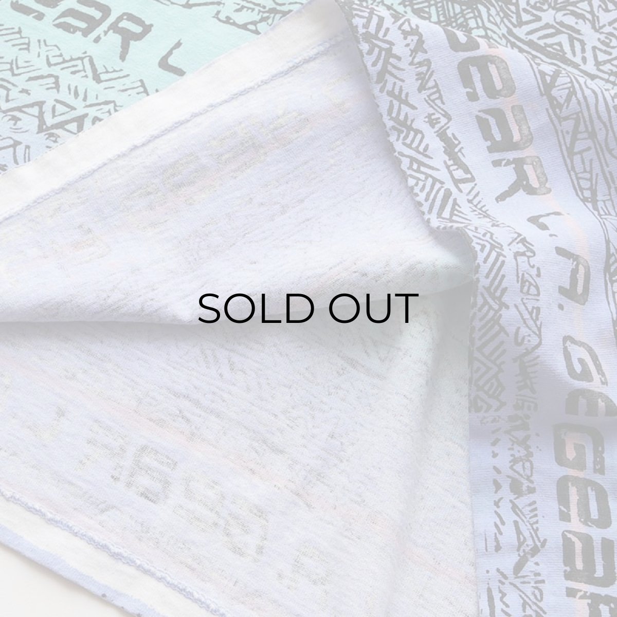 画像9: 〜90's L.A. GEAR COTTON ALL OVER BORDER PATTERN PRINT S/S TEE "MADE IN USA" (9)