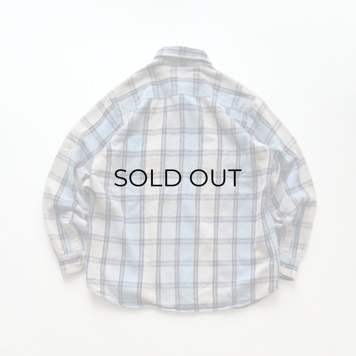 画像2: 90's FIELD & STREAM COTTON CHECK HEAVY FLANNEL SHIRT (2)