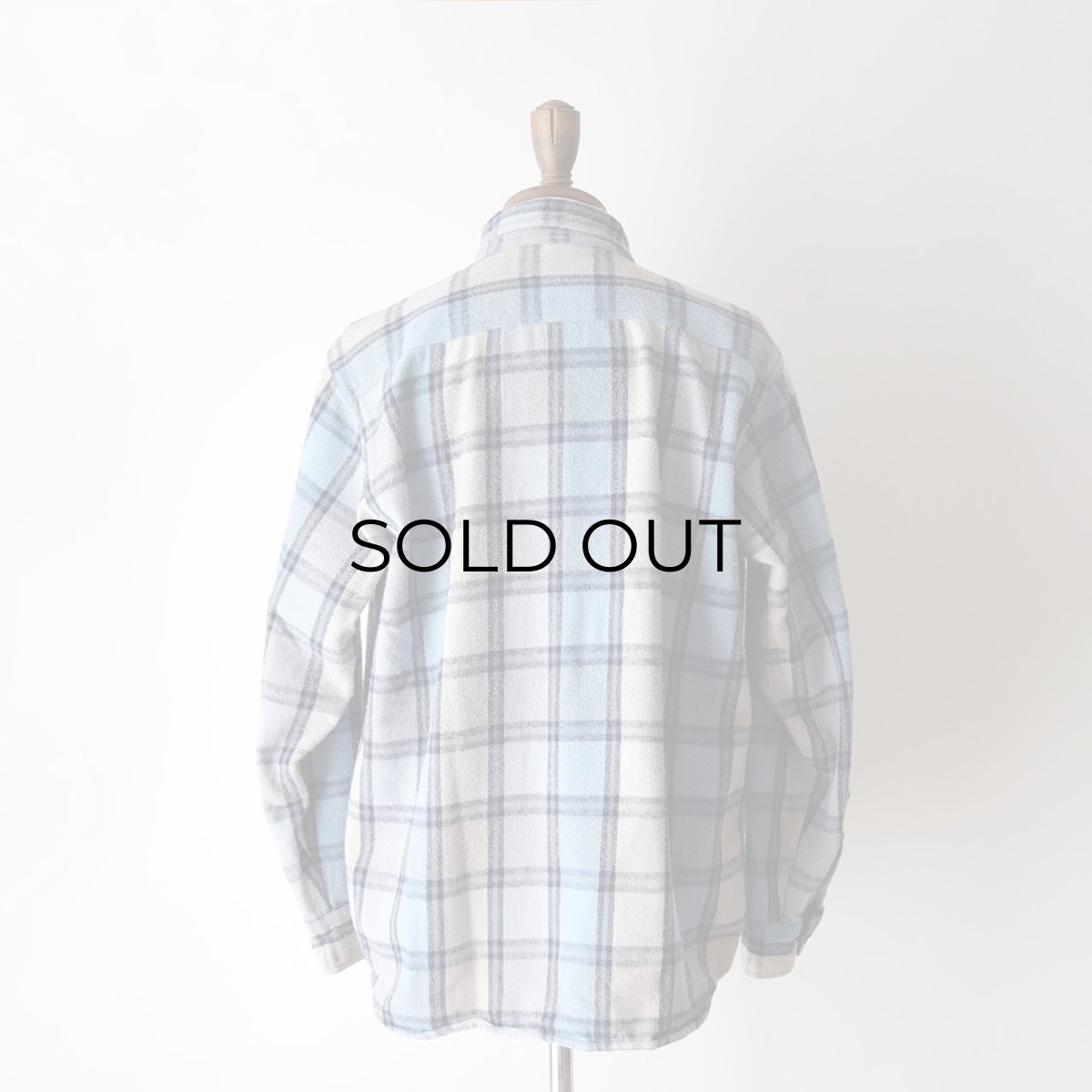 画像12: 90's FIELD & STREAM COTTON CHECK HEAVY FLANNEL SHIRT (12)