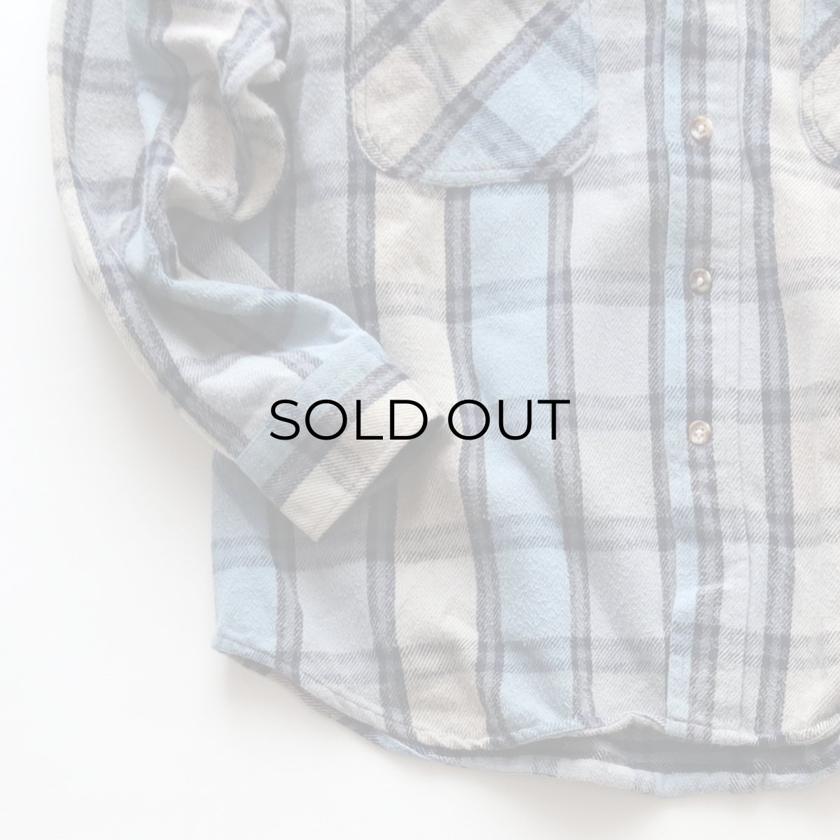 画像4: 90's FIELD & STREAM COTTON CHECK HEAVY FLANNEL SHIRT (4)