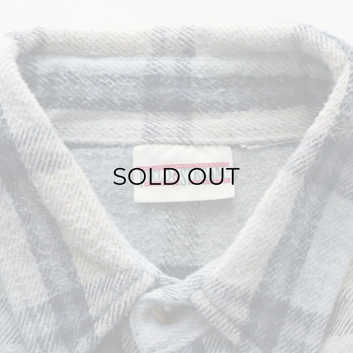 画像8: 90's FIELD & STREAM COTTON CHECK HEAVY FLANNEL SHIRT (8)