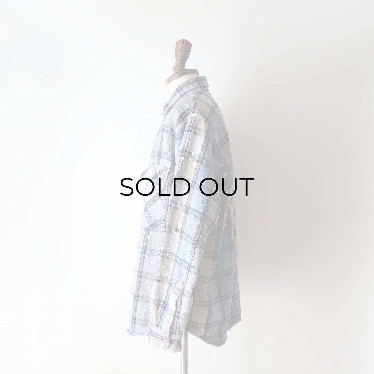 画像11: 90's FIELD & STREAM COTTON CHECK HEAVY FLANNEL SHIRT (11)