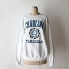 画像17: 〜90's FRUIT OF THE LOOM PRINT CREW NECK SWEAT "CAROLINA TARHEELS" "MADE IN USA" (17)